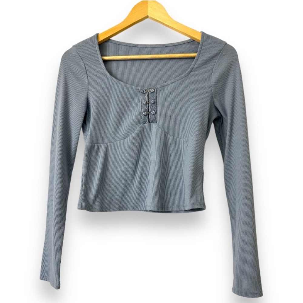 Baby Blue Long-sleeve, M